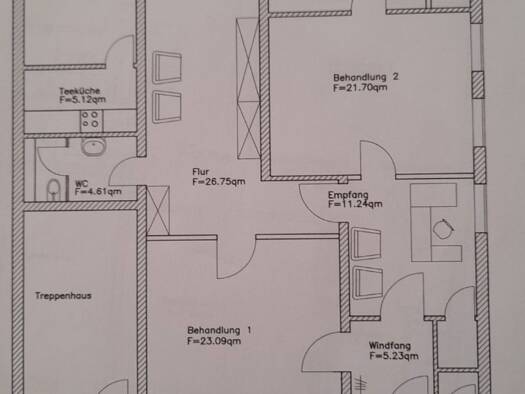 Büro zur Miete provisionsfrei 1.430 € 5 Zimmer 130 m² Bürofläche Taubenbergstrasse Oberwarngau Warngau 83627