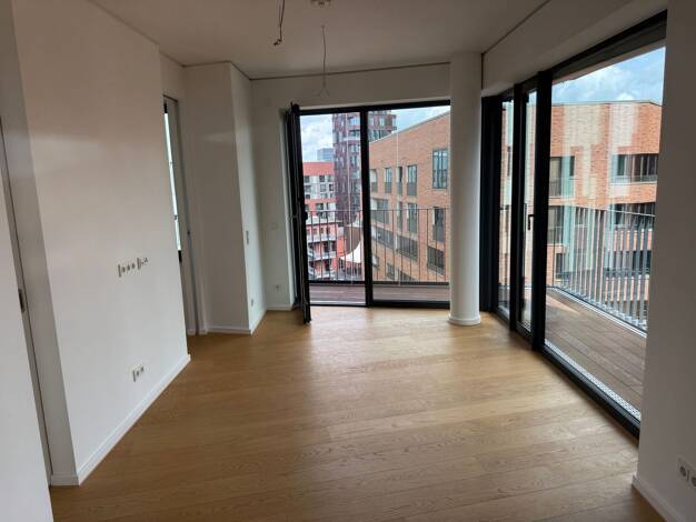 Wohnung zur Miete 1.993 € 2 Zimmer 66,4 m² Geschoss 5/7 frei ab sofort HafenCity Hamburg 20457