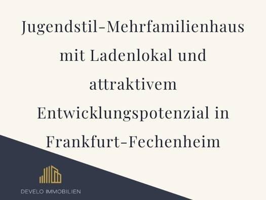 Mehrfamilienhaus zum Kauf 1.050.000 € 20 Zimmer 338 m² 253 m² Grundstück Fechenheim Frankfurt am Main 60386