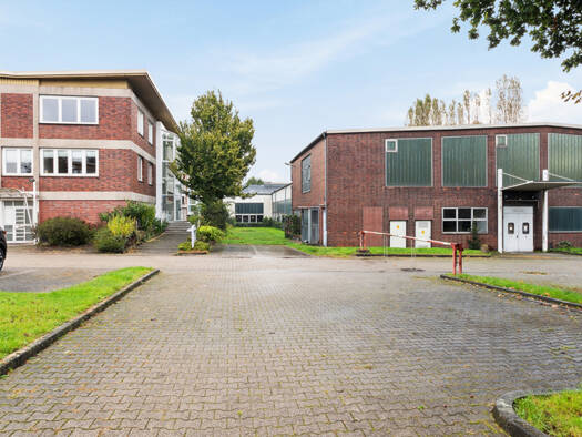 Lagerhalle zur Miete provisionsfrei 3.430 m² Lagerfläche teilbar ab 187 m² Lehmkuhle Bottrop 46242