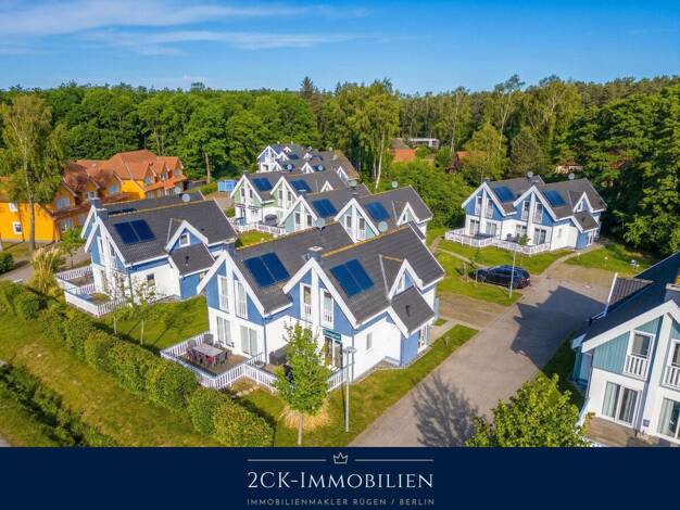Doppelhaushälfte zum Kauf 375.000 € 3 Zimmer 78 m² Bernsteinpark 3 Juliusruh Breege 18556