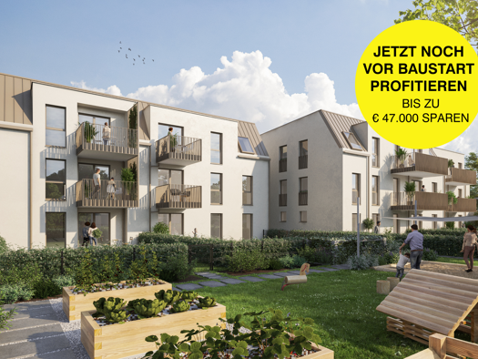 Wohnung zum Kauf provisionsfrei 395.600 € 3 Zimmer 67,7 m² Langenzersdorf 2103