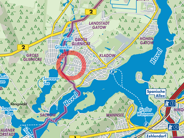 Grundstück zum Kauf 510.000 € 850 m² Grundstück Kladow Berlin 14089