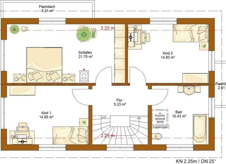 Einfamilienhaus zum Kauf provisionsfrei 383.820 € 4 Zimmer 143 m² 630 m² Grundstück Grifte Edermünde 34295
