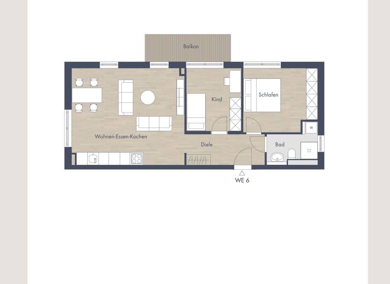 Wohnung zum Kauf provisionsfrei 661.900 € 3 Zimmer 69,7 m²<br/>Wohnfläche Aubing-Lochhausen-Langwied München 81243