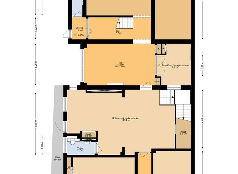 Haus zum Kauf 1.995.000 € 11 Zimmer 486 m² 495 m² Grundstück oude delft 45 delft 2611 BC