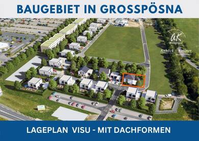 Grundstück zum Kauf provisionsfrei 166.750 € 575 m² Grundstück Im Generationenpark Großpösna Großpösna 04463