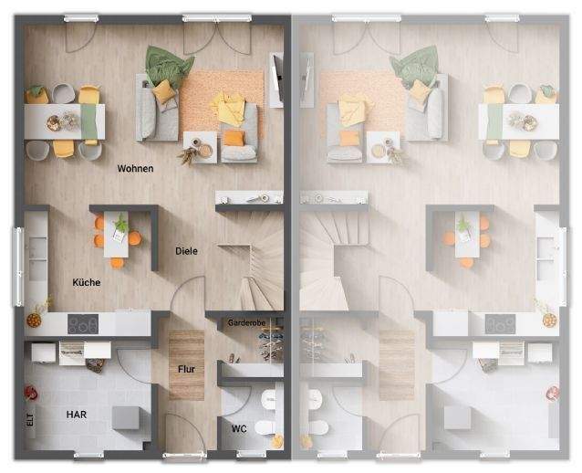 Immobilie in Stralendorf - Einziehen statt lange planen - Reihenhaus inkl. Grundstück - Bild 2