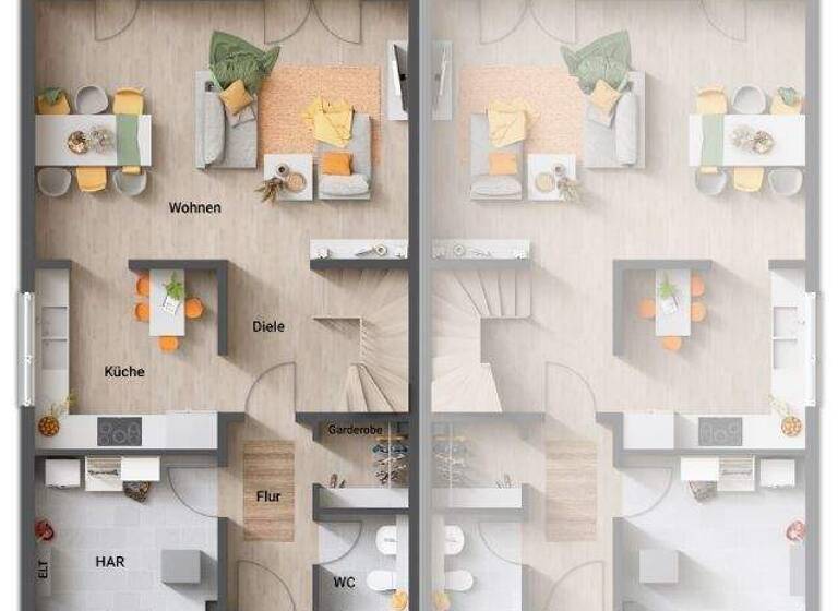 Einfamilienhaus zum Kauf provisionsfrei als Kapitalanlage geeignet 336.490 € 4 Zimmer 125,3 m² 288 m² Grundstück Wittenförden 19073