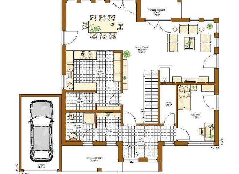 Einfamilienhaus zum Kauf provisionsfrei 946.000 € 5 Zimmer 222 m² 717 m² Grundstück Edelfingen Bad Mergentheim 97980