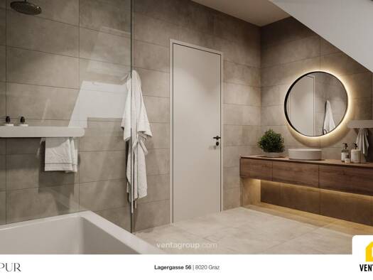 Wohnung zum Kauf 455.715 € 3 Zimmer 76,7 m² EG Lagergasse Gries Graz 8020