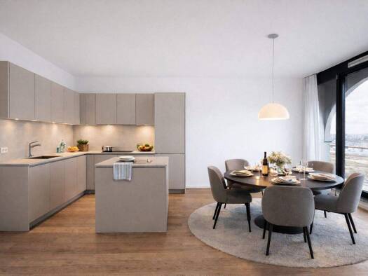 Wohnung zur Miete - Erstbezug 1.050 € 2 Zimmer 57,5 m² 4. Geschoss frei ab 01.02.2026 Theodor-Fischer-Straße 7 Heilbronn 74076