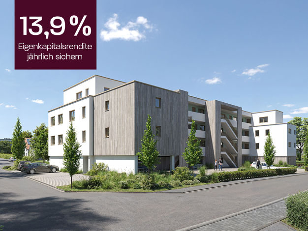 Wohnung zum Kauf - Neubau provisionsfrei als Kapitalanlage geeignet 335.000 € 2 Zimmer 64,1 m² Gaulskopfstraße 14 Wisselsheim Bad Nauheim 61231