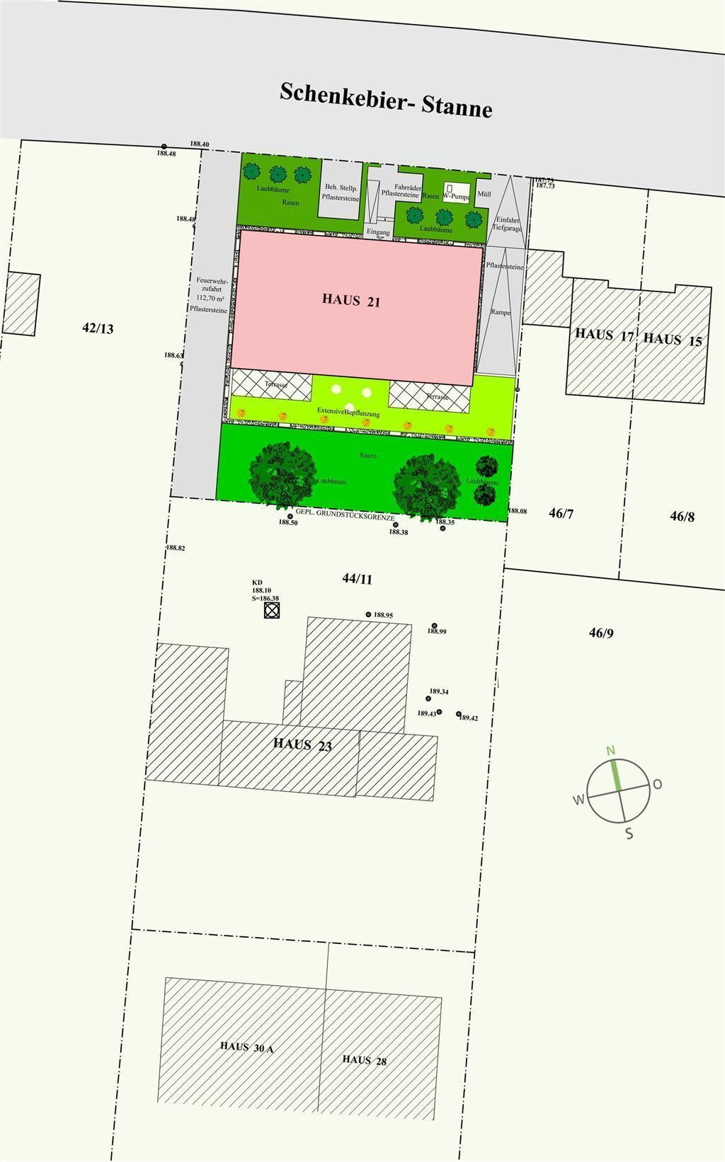 Wohnung zum Kauf provisionsfrei 496.500 € 4 Zimmer 102,4 m²<br/>Wohnfläche Schenkebier-Stanne 23 Jungfernkopf Kassel 34128