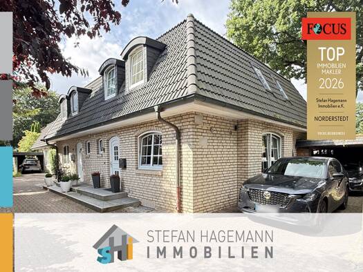 Doppelhaushälfte zum Kauf provisionsfrei 478.000 € 4 Zimmer 106,6 m² 263,5 m² Grundstück Harksheide Norderstedt 22844