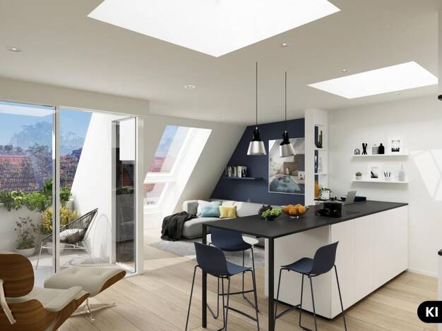 Wohnung zum Kauf - Erstbezug 476.000 € 2 Zimmer 56 m² 6. Geschoss Neukölln Neukölln 12047