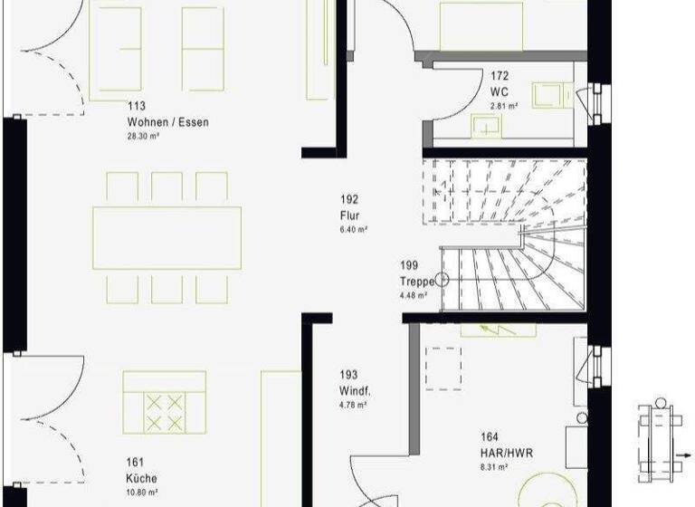 Haus zum Kauf 398.789 € 5 Zimmer 144 m² 456 m² Grundstück Löptin 24250