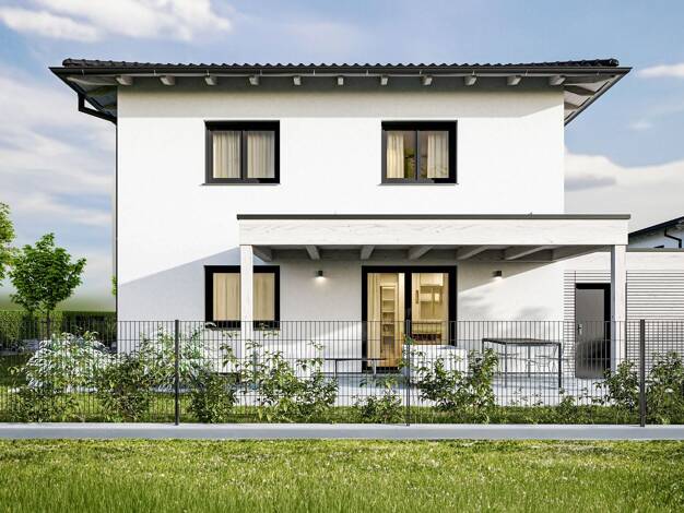 Einfamilienhaus zum Kauf - Erstbezug provisionsfrei 382.890 € 4 Zimmer 121,8 m² 482 m² Grundstück Überackern 5123