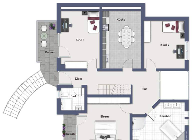 Maisonette zur Miete 1.690 € 4 Zimmer 175 m² frei ab 01.04.2026 Hockenheim 68766