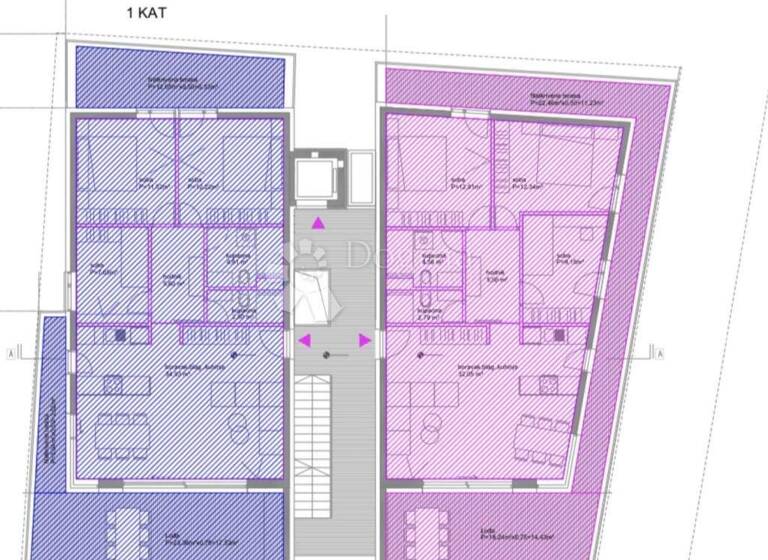 Wohnung zum Kauf 472.300 € 4 Zimmer 119 m² 1. Geschoss Vostarnica - Poluotok