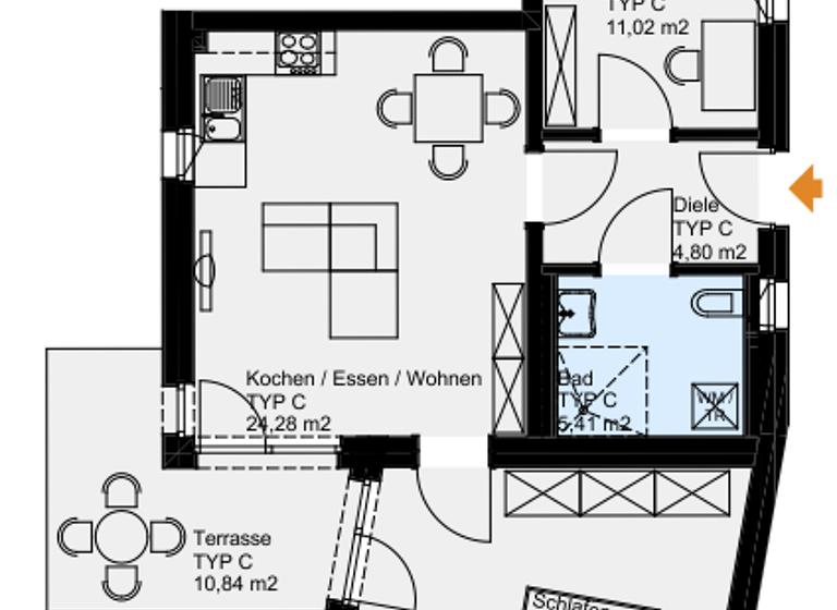 Wohnung zum Kauf als Kapitalanlage geeignet 346.190 € 3 Zimmer 69,1 m²<br/>Wohnfläche Ipsheim Ipsheim 91472