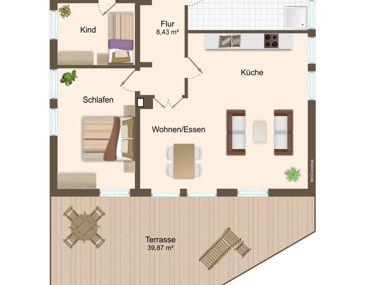 Wohnung zum Kauf 505.000 € 4 Zimmer 95,3 m²<br/>Wohnfläche EG<br/>Geschoss ab sofort<br/>Verfügbarkeit Schwabmünchen Schwabmünchen 86830
