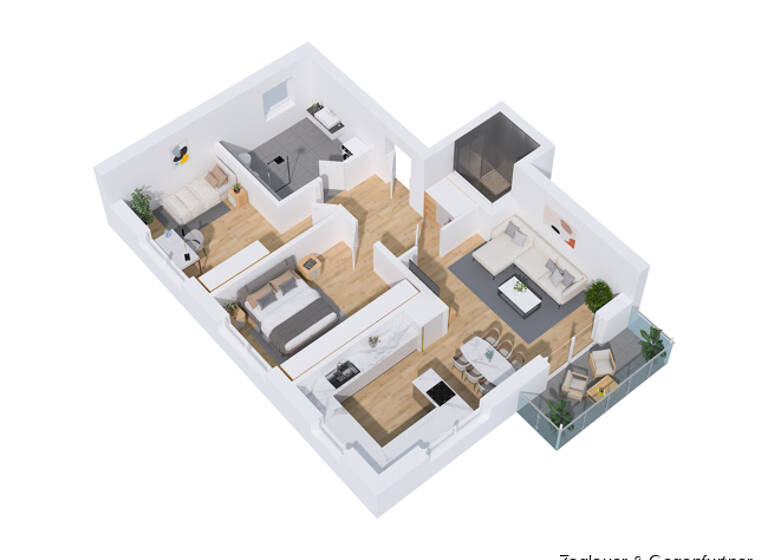 Wohnung zum Kauf - Erstbezug 320.500 € 3 Zimmer 80,1 m² Regen 94209