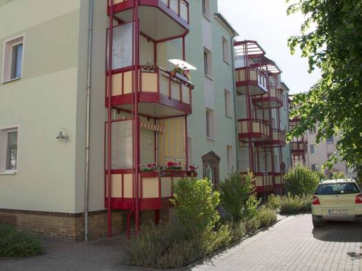 Wohnung zur Miete 375 € 2 Zimmer 53,5 m² EG frei ab sofort Wiesandstraße 1 Meißen 01662