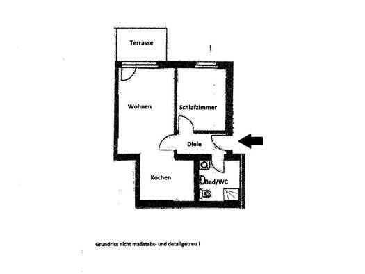 Wohnung zur Miete 390 € 2 Zimmer 50,6 m² EG Friedrich-Adolf-Richter-Straße Wohngebiet Rudolspark Rudolstadt 07407