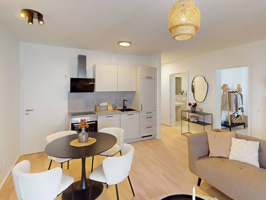 Wohnung zur Miete - Erstbezug 1.175 € 2 Zimmer 47,3 m² 2. Geschoss frei ab 01.04.2027 Robert-Stolz-Straße 5 Mörsenbroich Düsseldorf 40470