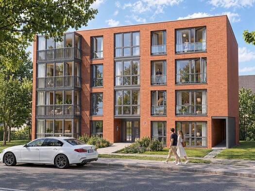 Terrassenwohnung zum Kauf - Neubau 380.000 € 2 Zimmer 43,1 m² 4 Geschosse Lokstedt Hamburg 22529