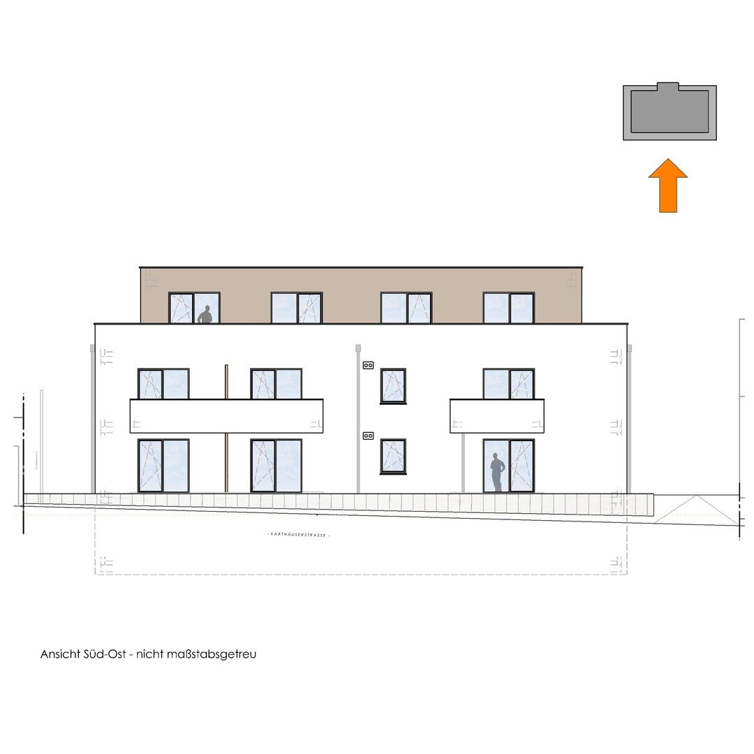 Wohnung zur Miete 810 € 2 Zimmer 77,2 m²<br/>Wohnfläche EG<br/>Geschoss 01.04.2025<br/>Verfügbarkeit Karthäuserstraße 11a Piesport 54498