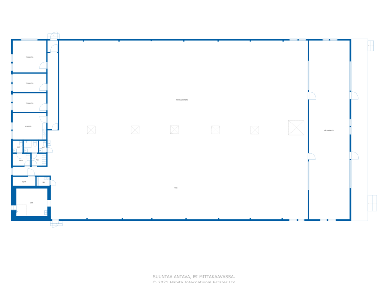 Bürofläche zum Kauf 750.000 € Tornio 95410