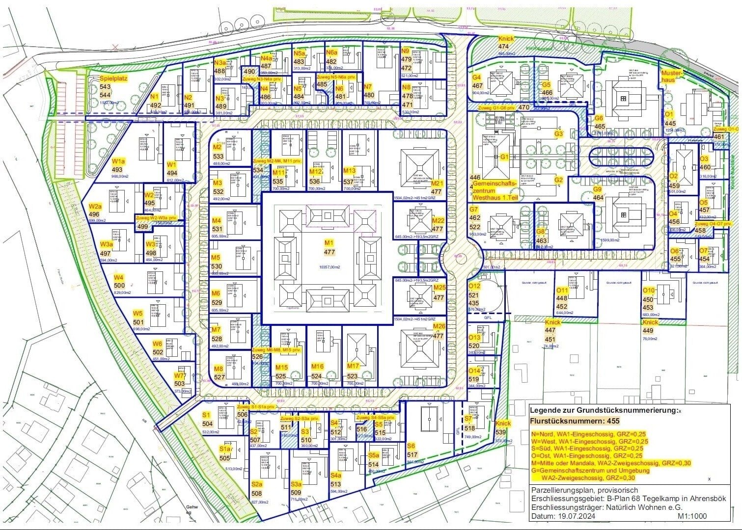 Grundstück zum Kauf provisionsfrei 101.083 € 373 m²<br/>Grundstück Ahrensbök Ahrensbök 23623