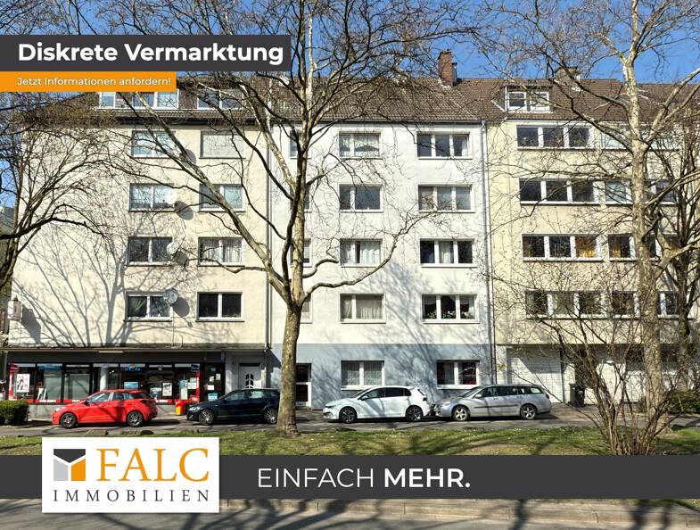 Wohnung zum Kauf 145.000 € 4 Zimmer 77,5 m² 2. Geschoss Gerlingstraße 41 Ostviertel Essen 45127