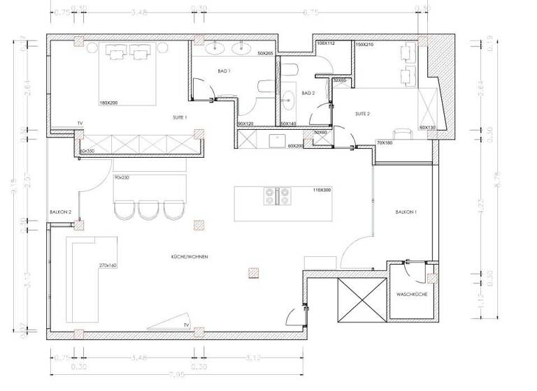 Studio zum Kauf 980.000 € 3 Zimmer 108,6 m² 3. Geschoss Palma, Old Town 07003