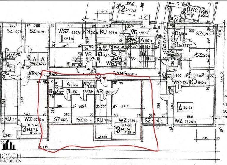 Wohnung zum Kauf 429.000 € 3 Zimmer 72 m² 4. Geschoss Wien 1190