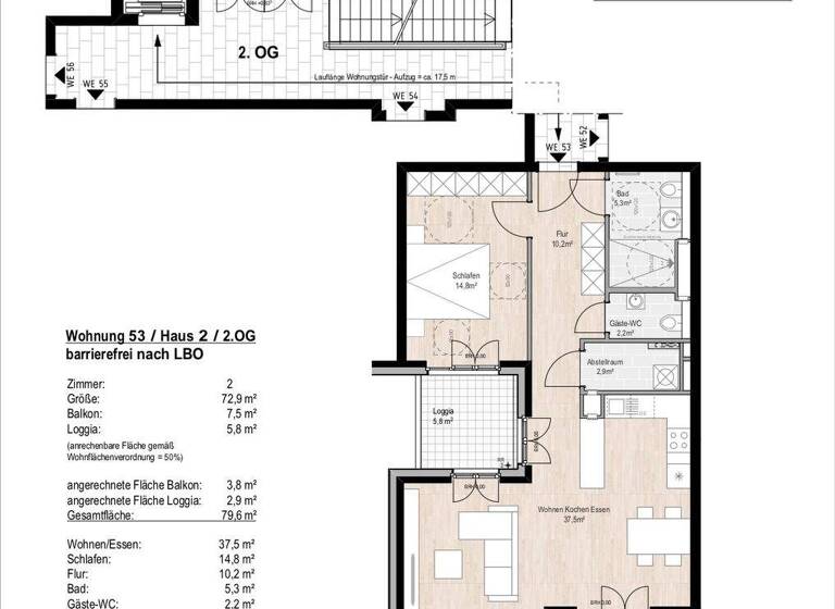 Wohnung zum Kauf - Erstbezug provisionsfrei 470.000 € 2 Zimmer 79,6 m² 2. Geschoss Buchholz 21244