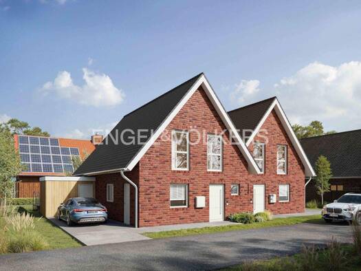 Doppelhaushälfte zum Kauf 314.000 € 4 Zimmer 109 m² 280 m² Grundstück Harsweg Emden 26721