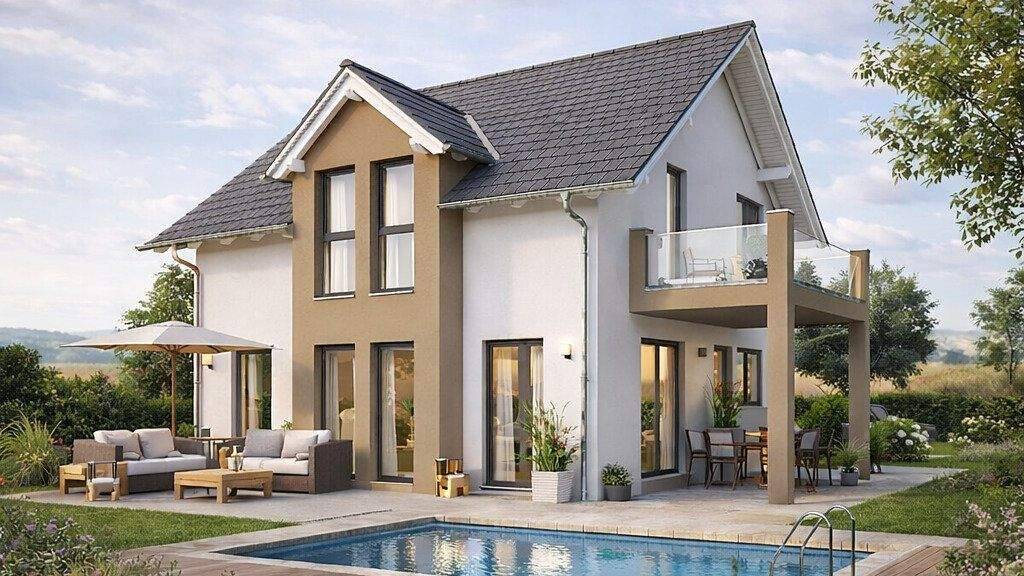 Einfamilienhaus zum Kauf - Erstbezug provisionsfrei 549.870 € 4 Zimmer 124,5 m² 450 m² Grundstück Grünmorsbach Haibach 63808