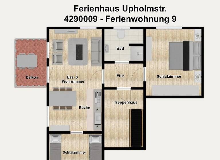 Wohnung zum Kauf 440.000 € 3 Zimmer 56 m²<br/>Wohnfläche Borkum 26757