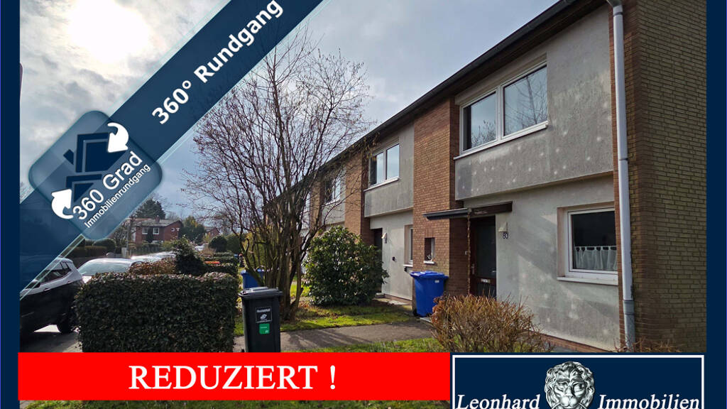 Reihenmittelhaus zum Kauf 298.000 € 4 Zimmer 80 m² 136 m² Grundstück Beckersbergring 78 Henstedt-Ulzburg 24558