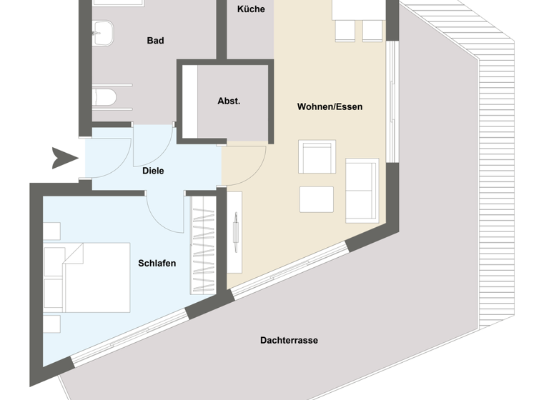 Wohnung zum Kauf - Erstbezug provisionsfrei 349.000 € 2 Zimmer 83 m² 2. Geschoss Altstadt Bayreuth 95444