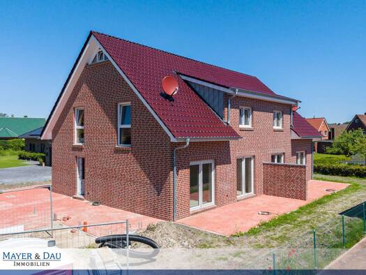 Doppelhaushälfte zum Kauf - Erstbezug 449.000 € 4,5 Zimmer 121 m² 320 m² Grundstück Ocholt Westerstede 26655