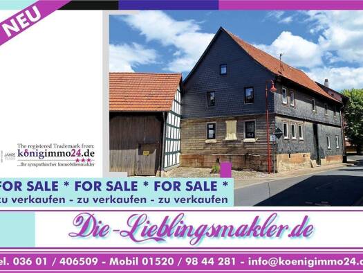 Haus zum Kauf 129.900 € 10 Zimmer 180 m² 493 m² Grundstück Langula Vogtei 99986