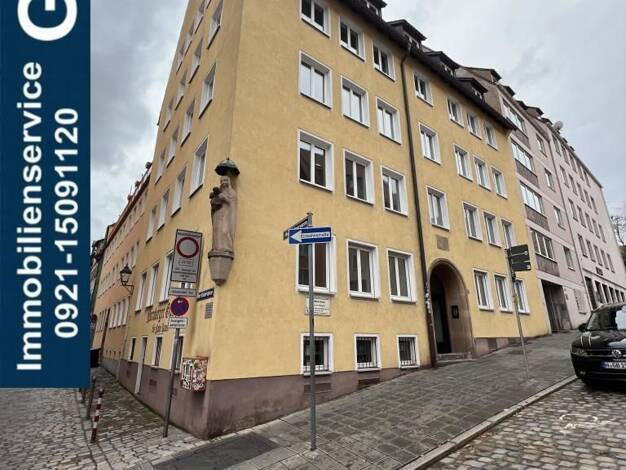 Wohnung zur Miete 725 € 2 Zimmer 49,4 m² 4 Geschosse frei ab 01.01.2027 Burgstraße 21 Sebald Nürnberg 90403
