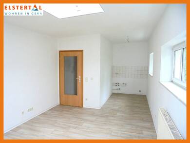 Wohnung zur Miete nur mit Wohnberechtigungsschein 189 € 2 Zimmer 40 m² 3. Geschoss frei ab 01.07.2025 Ulmenhof 5 Gerhart-Hauptmann-Straße / Dehmelstraße Gera 07546