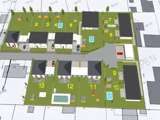 Bungalow zum Kauf - Erstbezug provisionsfrei 519.444 € 5 Zimmer 157 m² 971 m² Grundstück Schröders Garten Gerwisch Biederitz 39175