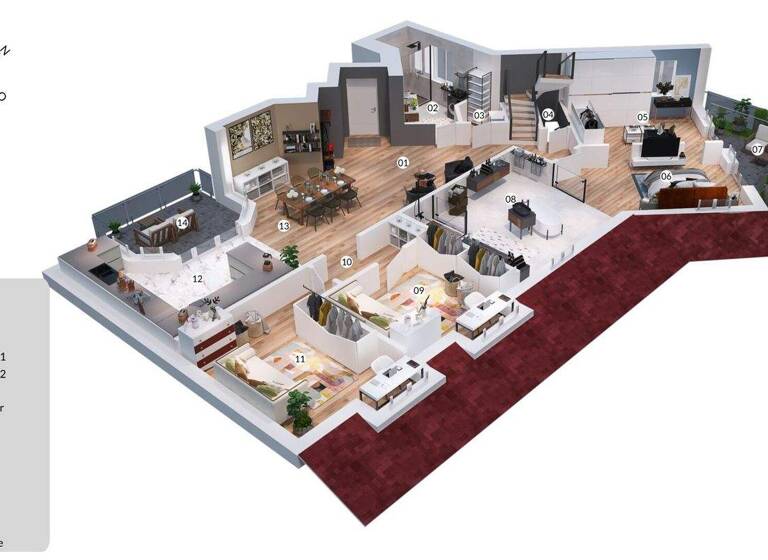 Penthouse zum Kauf 1.749.000 € 6 Zimmer 196 m² Laim München / Laim 80687