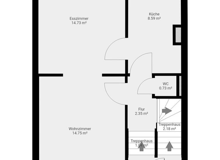 Reihenmittelhaus zur Miete 1.700 € 6 Zimmer 134 m² 85 m² Grundstück Huckelriede Bremen 28201